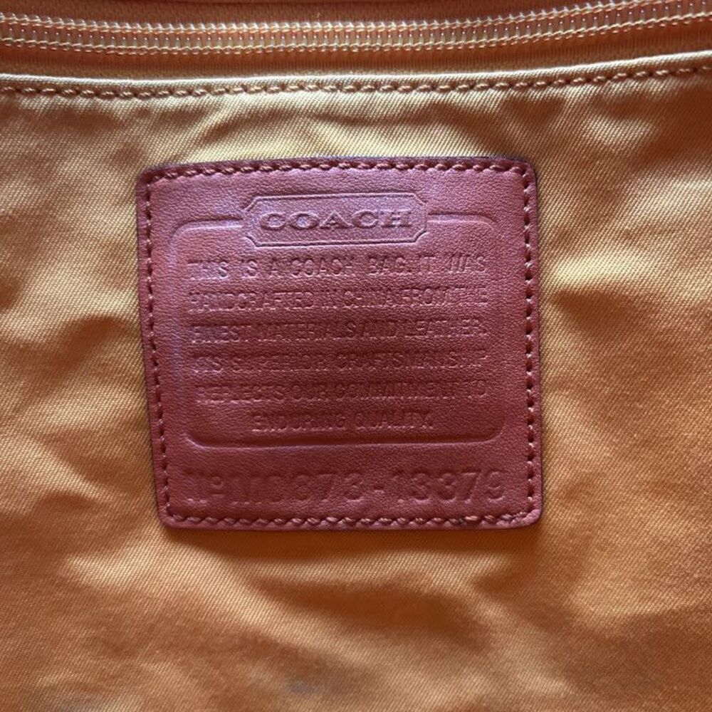 Coach 13379 Bonnie Cashin Tote Bag Pink Canvas Graphic Kisslock Madison Ave - Picture 14 of 14